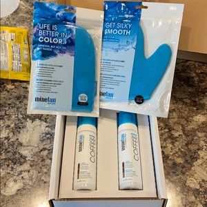 MineTan super dark coffee coconut water